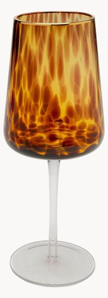 Set di 4 bicchieri da vino rosso fatti a mano Gobi