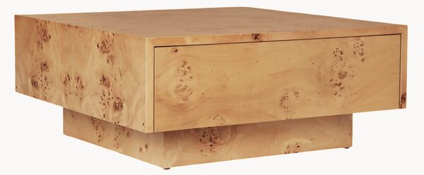 Tavolino da salotto in legno Burl