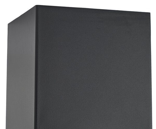 Faretto moderno da superficie nero con LED dimmerabile - Dionysos