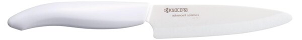 Coltello Kyocera Gen Ceramica Bianca, Multiply, Verde, Lama 11 cm � - Multiuso - 11 cm - Maniglia soft-touch colore Bianco