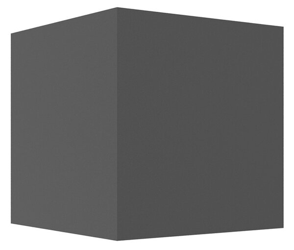 Applique LED Cubo 12W Bidirezione Antracite IP65 CCT OSRAM Chip LED