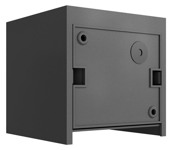 Applique LED Cubo 12W Bidirezione Antracite IP65 CCT OSRAM Chip LED