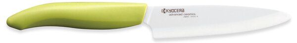 Coltello Kyocera Gen Ceramica Bianca, Multiply, Verde, Lama 11 cm � - Multiuso - 11 cm - Maniglia soft-touch colore verde