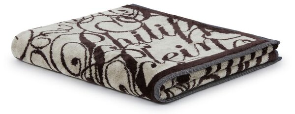 Telo Bagno In Acrilico Dralon Script 95X150 Premoli Di Bella Moderno Brown Caleffi