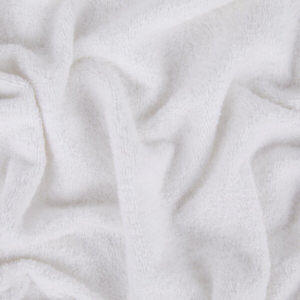 Telo Bagno In Acrilico Dralon Ribbon 100x150 Trussardi Tinta Unita Bianco Caleffi