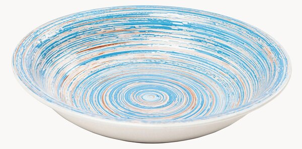 Set di 4 piatti fondi Swirl