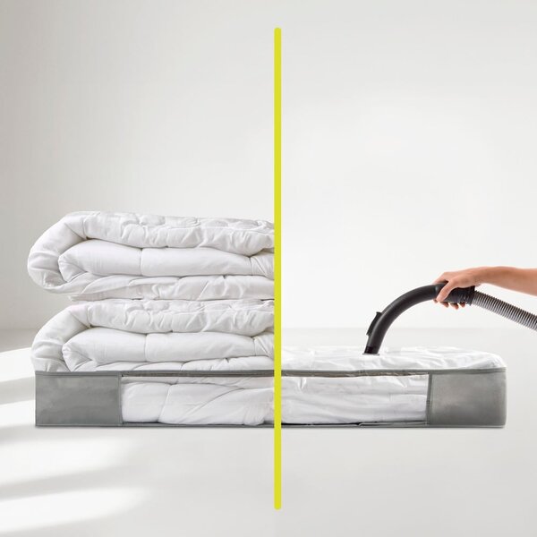 Organizer per sottoletto sottovuoto in plastica 105x45x15 cm – Homéa