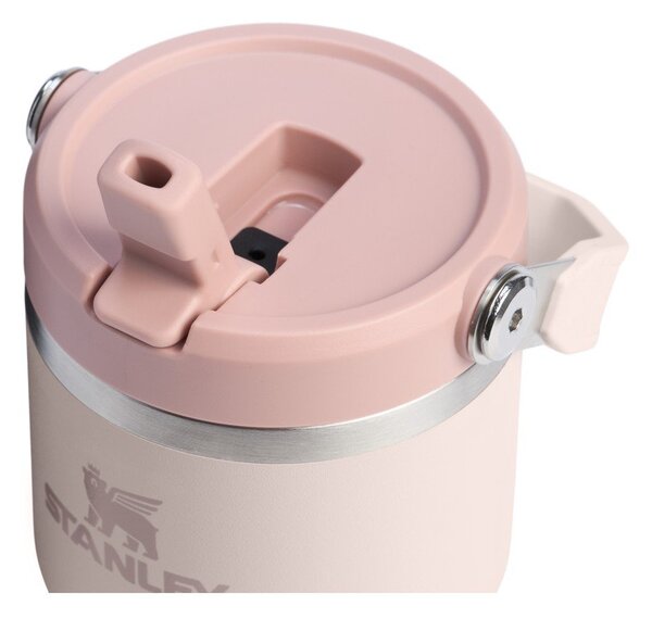 Borraccia termica rosa chiaro in acciaio inox 600 ml IceFlow™ Flip Straw 2.0 Tumbler Rose Quartz – Stanley