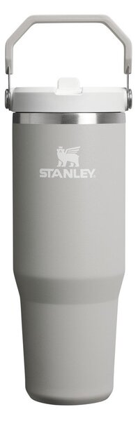 Borraccia termica greige in acciaio inox 890 ml IceFlow™ Flip Straw 2.0 Tumbler Ash – Stanley