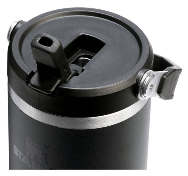 Borraccia termica nera in acciaio inox 890 ml IceFlow™ Flip Straw 2.0 Tumbler Black – Stanley