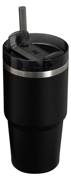 Borraccia termica nera in acciaio inox 600 ml Quencher H2.0 FlowState Tumbler Black – Stanley