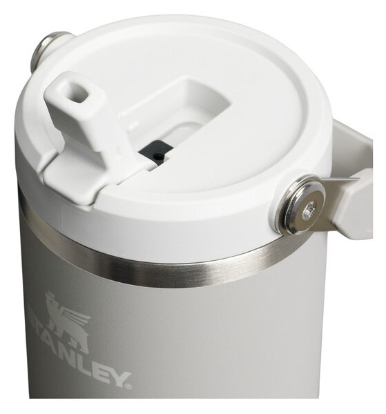 Borraccia termica greige in acciaio inox 890 ml IceFlow™ Flip Straw 2.0 Tumbler Ash – Stanley