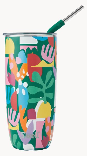 Borraccia termica con cannuccia Paper Cutouts