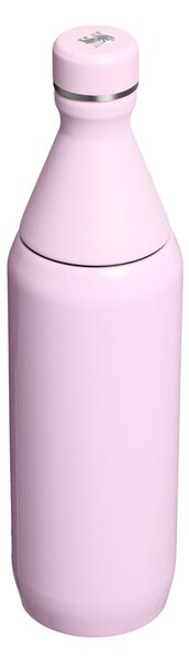 Bottiglia termica rosa in acciaio inox 600 ml All Day Slim Bottle Cherry Blossom Gloss – Stanley