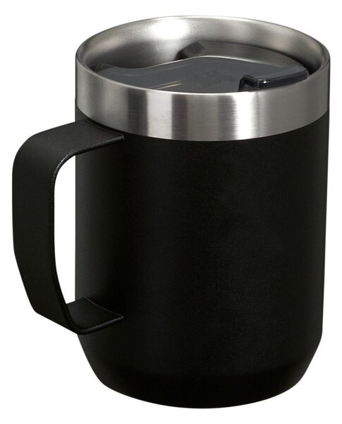 Tazza termica nera in acciaio inox 230 ml Stay-Hot Camp Mug Black – Stanley