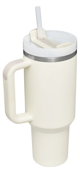 Borraccia termica color crema in acciaio inox 1,18 l Quencher H2.0 FlowState Tumbler Cream – Stanley