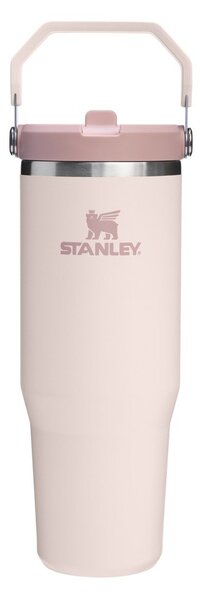 Borraccia termica rosa chiaro in acciaio inox 890 ml IceFlow™ Flip Straw 2.0 Tumbler Rose Quartz – Stanley