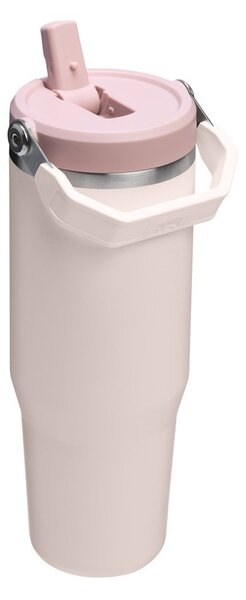 Borraccia termica rosa chiaro in acciaio inox 890 ml IceFlow™ Flip Straw 2.0 Tumbler Rose Quartz – Stanley