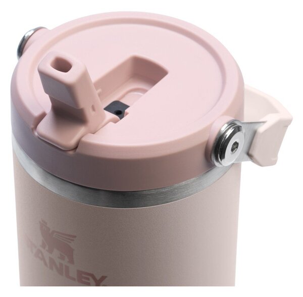 Borraccia termica rosa chiaro in acciaio inox 890 ml IceFlow™ Flip Straw 2.0 Tumbler Rose Quartz – Stanley