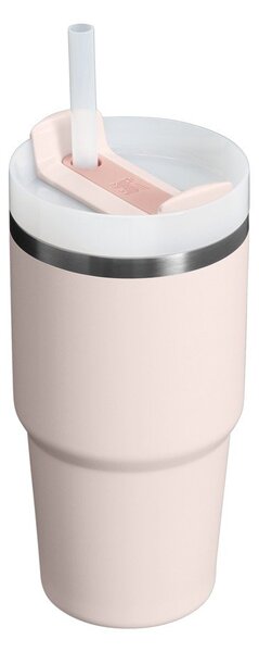 Borraccia termica rosa chiaro in acciaio inox 600 ml Quencher H2.0 FlowState Tumbler Rose Quartz – Stanley