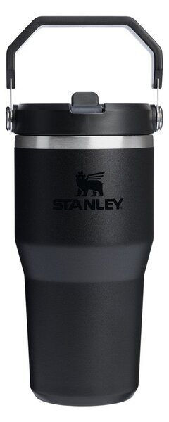 Borraccia termica nera in acciaio inox 600 ml IceFlow™ Flip Straw 2.0 Tumbler Black – Stanley