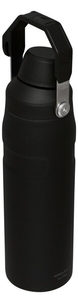 Bottiglia termica nera in acciaio inox 700 ml IceFlow™ Bottle Fast Flow Black – Stanley