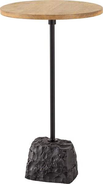 Tavolino da 55 cm in marmo e legno, design moderno per il soggiorno - ACQUISTA ORA
