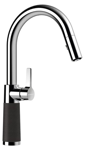 Miscelatore per lavello con doccia Schock SC-520 onyx 555120GON