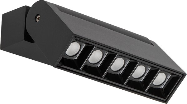 Faretto LED FOCUS nero 10 W, bianco neutro, 600 lm, alluminio, dimensioni: 9,5 x 13,8 x 4,2 cm, IP20, Nowodvorski Lighting