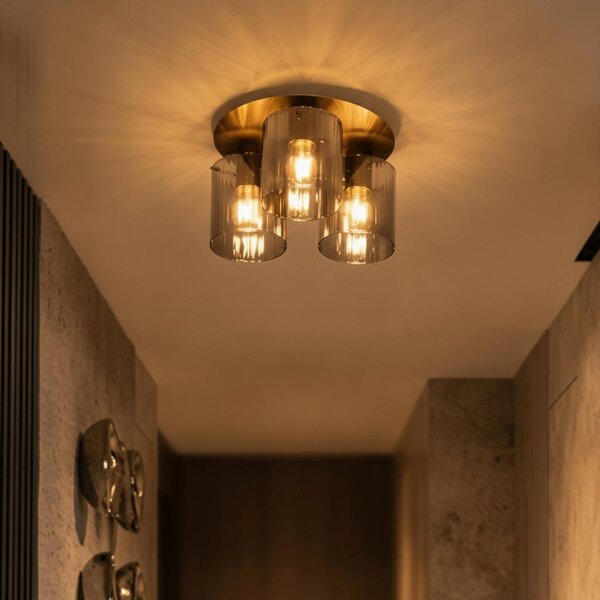 Lampada a sospensione Nova Luce - Lampada da soffitto nera