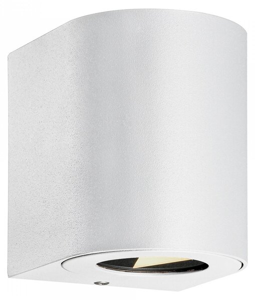 Lampada da parete a LED per esterni NORDLUX Canto 2, variante: 104 x 87 x 100 mm, bianco