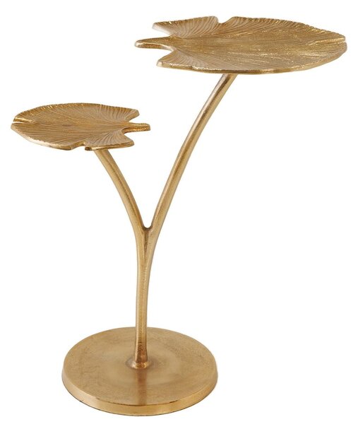 Tavolino da 55 cm, design dorato, moderno, per soggiorno - ACQUISTA ORA