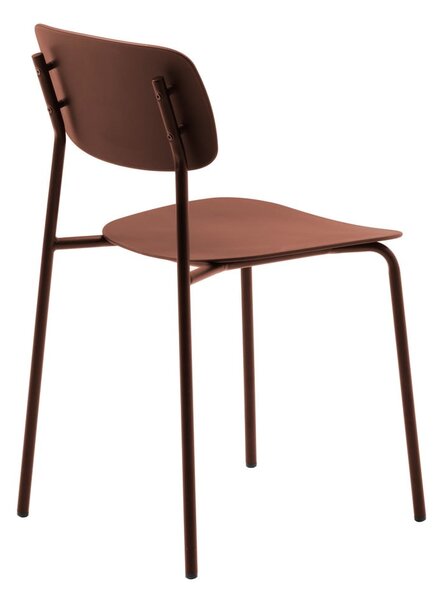 Sedie da pranzo in set color terracotta 2 pz Kirkland – Unique Furniture