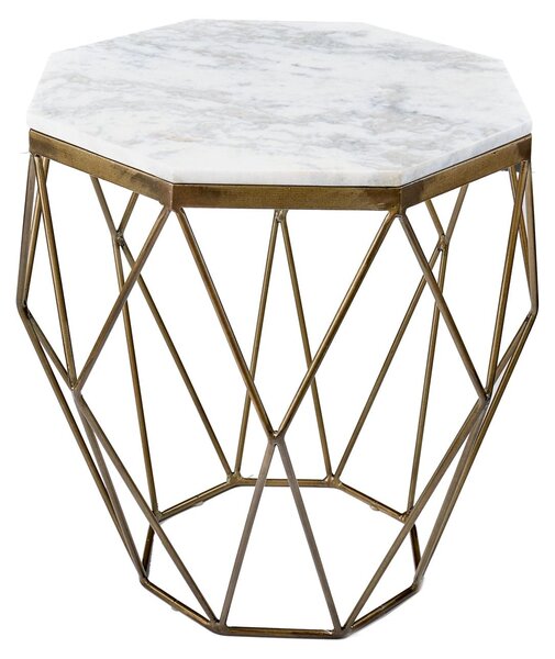 Tavolino da salotto 50 cm in marmo, design moderno per il soggiorno. ACQUISTA ORA