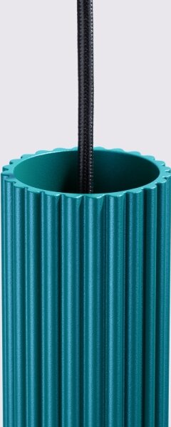 Brilagi - Lampadario LED a sospensione su cavo CRESTO 1xGU10/10W/230V turchese