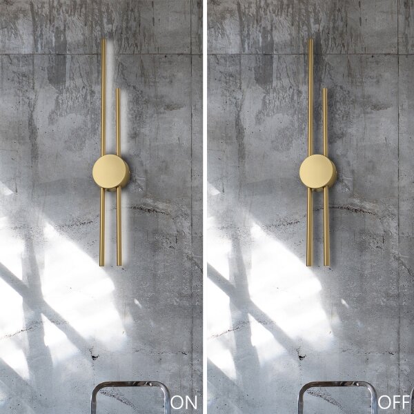 LED Lampada da parete LANA LED/15W/230V 4000K oro satinato