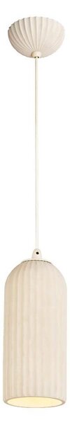 Lampada a sospensione su cavo LAVINA 1xE27/35W/230V crema