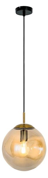Lampadario a sospensione con cavo OSCAR 1xE27/40W/230V beige fumé