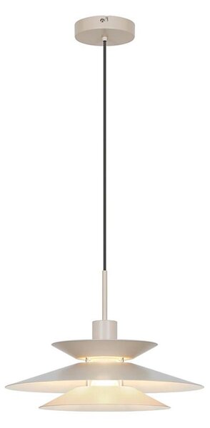 Lampada a sospensione con cavo STEVI 1xE27/40W/230V beige