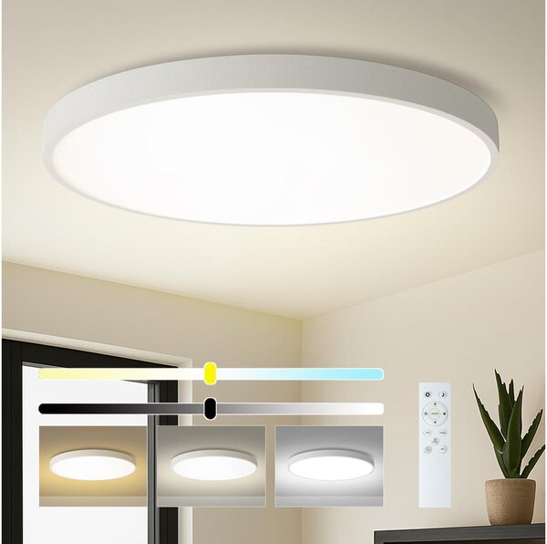 Brilagi - LED dimmerabile POOL SMART LED/180W/230V diam. 120 cm Wi-Fi Tuya bianco + telecomando
