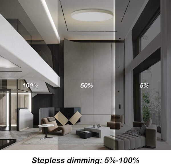 Brilagi - LED dimmerabile POOL SMART LED/180W/230V diam. 120 cm Wi-Fi Tuya bianco + telecomando