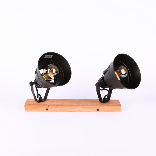 Globo 15466S-2 - Faretto GÜNTHER 2xE27/60W/230V
