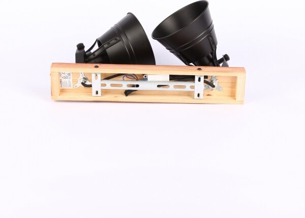 Globo 15466S-2 - Faretto GÜNTHER 2xE27/60W/230V