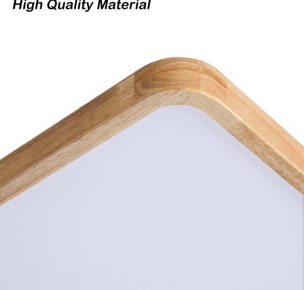 Brilagi - Lampada LED dimmerabile WOODLINE SQUARE LED/100W/230V rovere 80x80 cm + telecomando