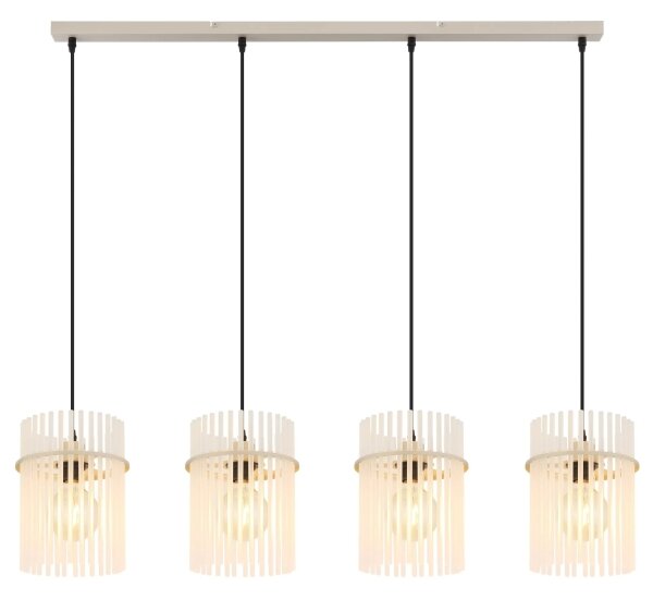 Globo 15698-4HB - Lampadario sospeso con cavo GORLEY 4xE27/60W/230V