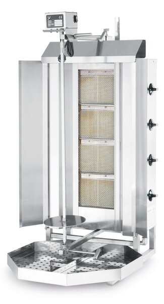 HENDI griglia per kebab a gas Profi Line, Profi Line, 13kW, 735x745x(H)1110mm