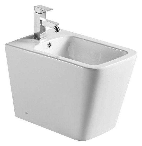 Kamalu set sanitari monoblocco a terra rimless con sedile soft close | litos-2700