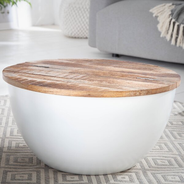 Tavolino da salotto 60 cm in legno, design moderno per il soggiorno. ACQUISTA ORA
