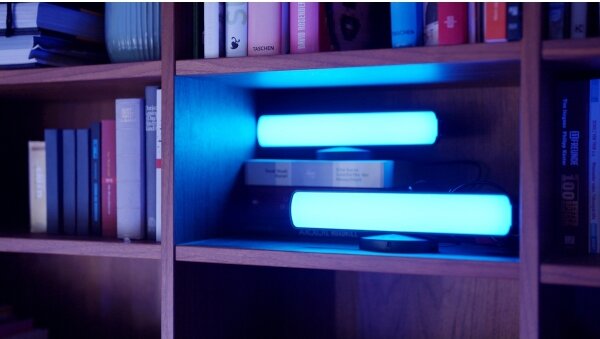 Osram - SET 2x lampada da tavolo dimmerabile LED RGBW MOOD LIGHT LED/4W/230V Wi-Fi + telecomando