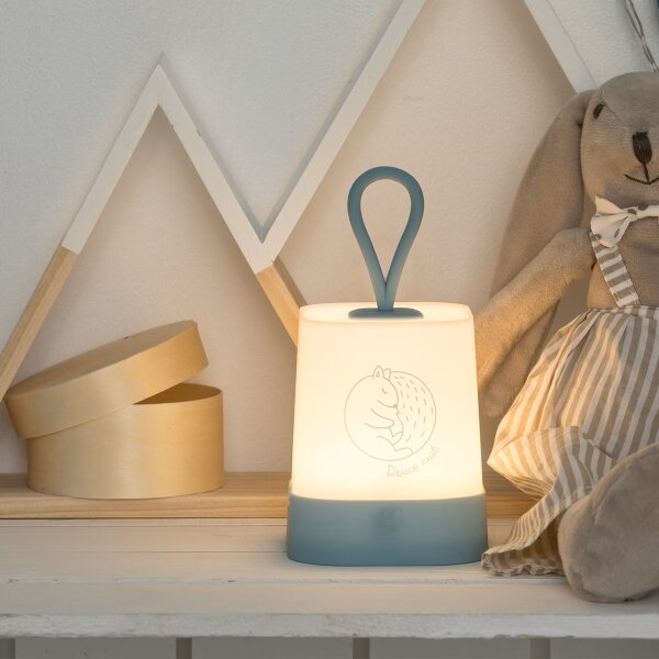 Atmosphera - LED Doty. luce notturna ricaricabile per bambini RABBIT LED/3,7V 1200mAh grigio